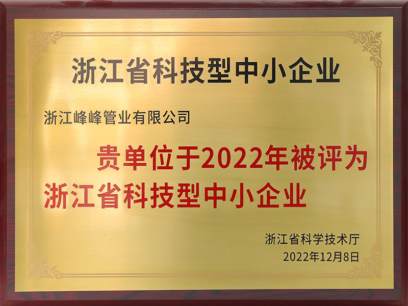 Província de Zhejiang Ciência e Tecnologia Pequenas e Médias Empresas